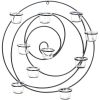 Accent Plus Endless Circles Iron Candle Wall Sconce