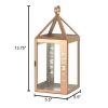 Accent Plus Rose Gold Stainless Steel Family Lantern - 14 inches