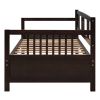 Modern Solid Wood Daybed;  Multifunctional;  Twin Size