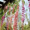 Artificial Wisteria Flowers Vine Silk Flower Wedding Garden Party Hanging Decor